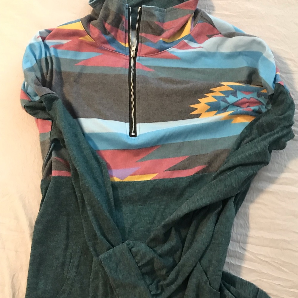 Womens quarter zip shirt